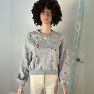 Divided Heather Gray Sweatshirt